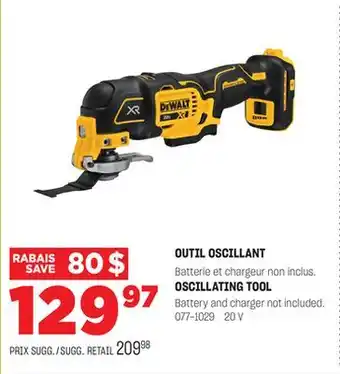 BMR Outil oscillant offer