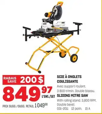 BMR Scie à onglets coulissante offer