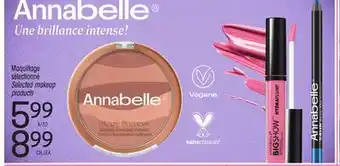 Uniprix Annabelle maquillage sélectionné/ selected makeup products offer