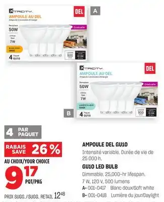 BMR Ampoule del gu10 offer