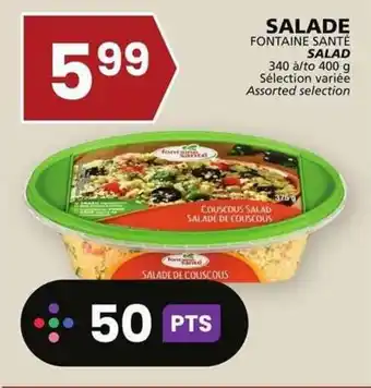 Rachelle-Bery Grocery FONTAINE SANTÉ SALAD offer