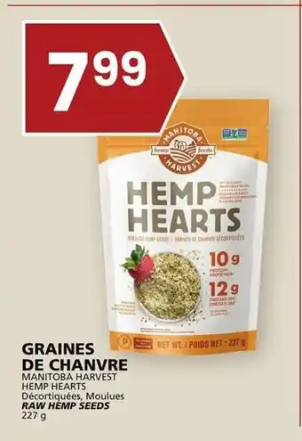 Rachelle-Bery Grocery MANITOBA HARVEST RAW HEMP SEEDS 227g offer