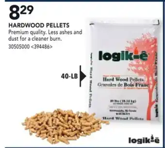 RONA Hardwood pellets offer