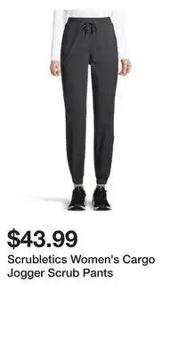 Mark's Scrubletics women's cargo jogger scrub pants offer
