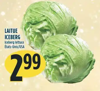 Marché Adonis Laitue iceberg offer