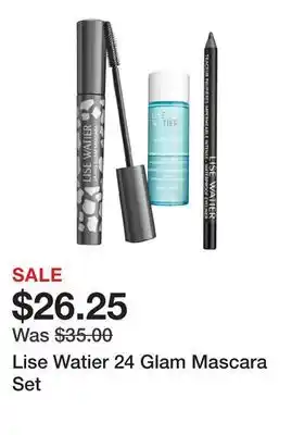 TSC Stores Lise watier 24 glam mascara set offer