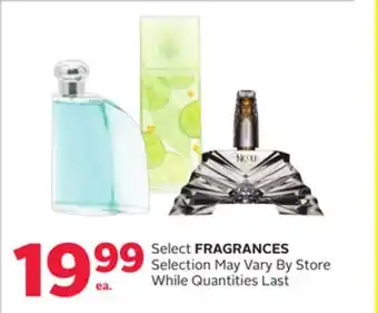 Rexall Select fragrances offer