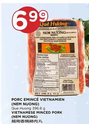 Kim Phat Que huong vietnamese minced pork (nem nuong) offer