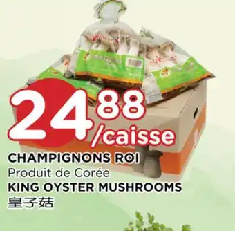 Kim Phat King oyster mushrooms offer