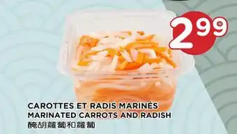 Kim Phat Marinated carrots and radish offer