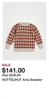 Holt Renfrew Huttelihut aros sweater offer