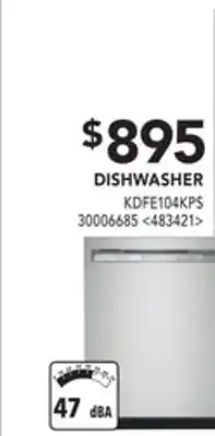 RONA Kitchenaid dishwasher offer