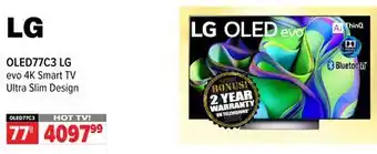 2001 Audio Video Lg 77 evo 4k smart tv ultra slim design offer