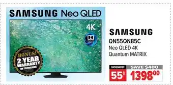 2001 Audio Video Samsung 55 neo qled 4k quantum matrix offer