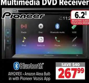 2001 Audio Video Pioneer 6.2 multimedia dvd receiver offer