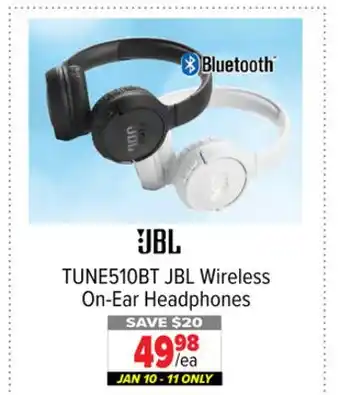 2001 Audio Video Jbl wireless on-ear headphones offer
