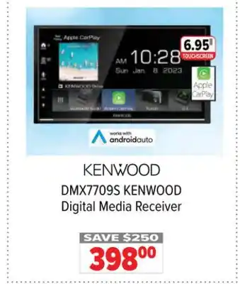 2001 Audio Video Kenwood digital media receiver offer