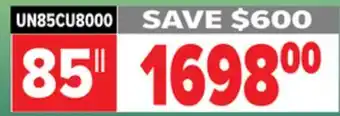 2001 Audio Video Samsung 85 led 120hz premium bt smart offer