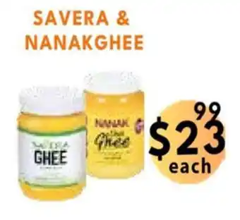 Food World Supermarket Savera & nanak ghee offer