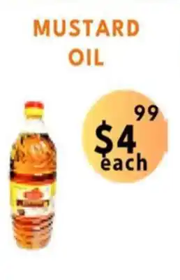 Food World Supermarket Mustard oil offer