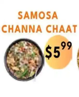 Food World Supermarket Samosa channa chaat offer