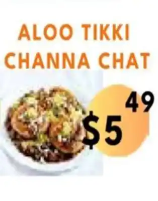 Food World Supermarket Aloo tikki channa chat offer