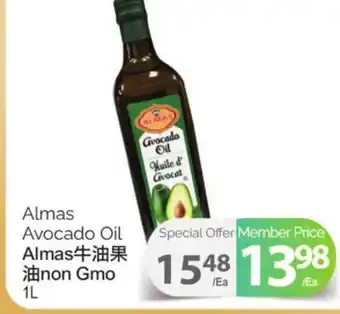 T&T Supermarket Almas avocado oil, 1l offer