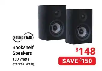 Visions Electronics Soundstage bookshelf speakers offer