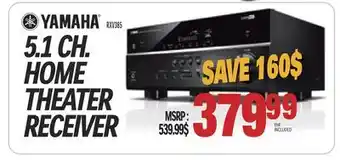 Centre Hi-Fi Yamaha 5.1 ch. home theater receiver offer
