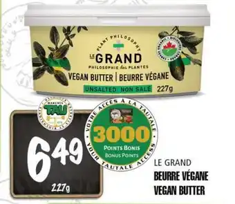 Marches Tau Le grand vegan butter offer