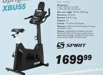 Spirit xbu55
