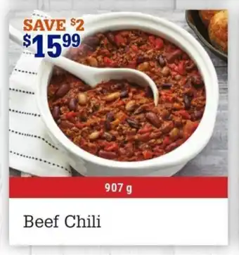 M&M Meat Shops Beef Chili offer