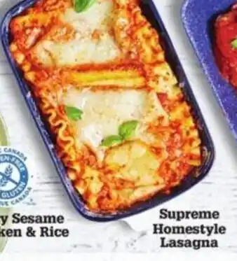 M&M Meat Shops Supreme Homestyle Lasagna offer