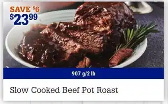 M&M Meat Shops Slow Cooked Beef Pot Roast offer