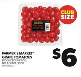 Real Canadian Superstore FARMER'S MARKET GRAPE TOMATOES 907G offer
