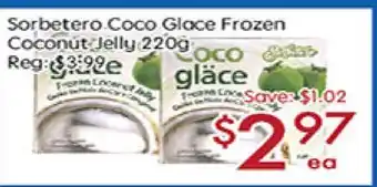 Sunny Food Mart Sorbetero coco glace frozen coconut jelly offer