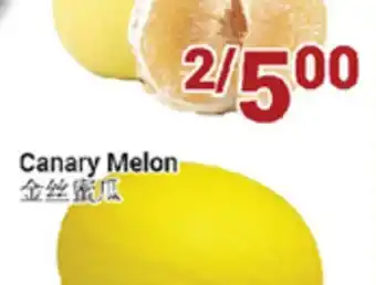Oceans Fresh Food Market Canary melon offer