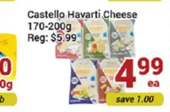 Oceans Fresh Food Market Castello havarti cheese offer