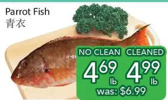 Ample Food Market Parrot fish offer