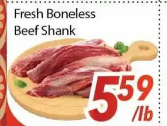 Bestco Food Mart Fresh boneless beef shank offer