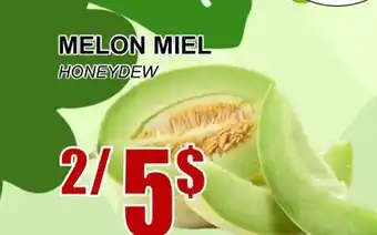 Marche Salaberry Melon miel offer