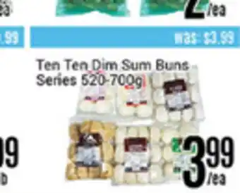 Nations Fresh Foods Ten ten dim sum buns series 520 offer