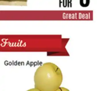 Nations Fresh Foods Golden apple offer