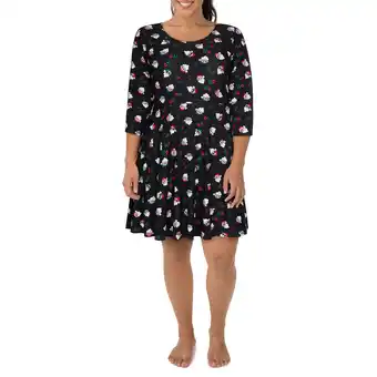 Giant Tiger Comfy cozy women's plus printed novelty dress offer