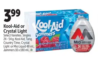 Family Foods Kool-Aid or Crystal Light offer
