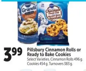 Pillsbury Cinnamon Rolls or Ready to Bake Cookies