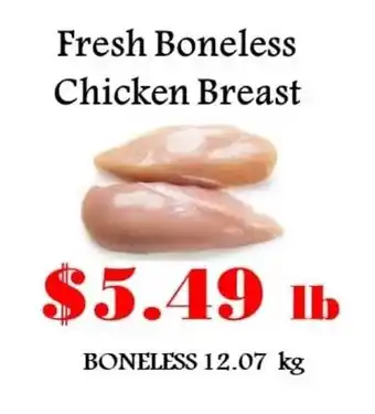 Little Basket Fresh Boneless Chicken Breast offer