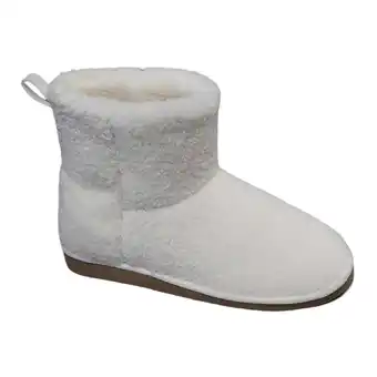 Giant Tiger Carisma women's berber slipper booties offer