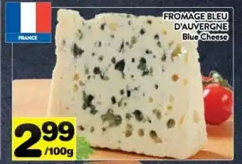 Supermarché PA Blue cheese offer