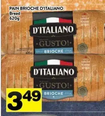 Supermarché PA D'italiano bread offer